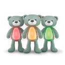 Orsacchiotto di Peluche Multifunzione Allenatore del Sonno 16x40x12 cm con Luce e Suoni Blu