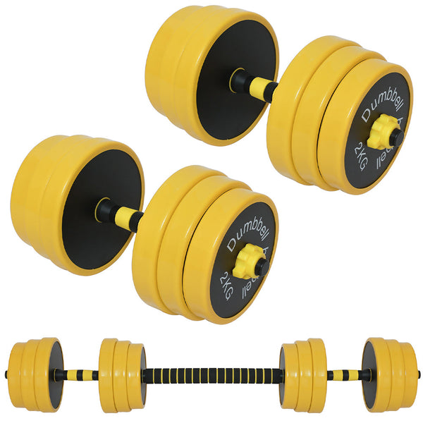 Set Manubri da 30kg (4x2.75kg+4x2.5kg+4x2kg) Bilanciere Pesi Fitness Allenamento sconto