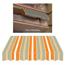 Tenda da Sole a Caduta 2x2,5m Tessuto in Poliestere Disegno P3030
