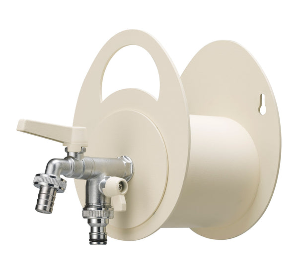 Portatubo da Muro in Metallo con Rubinetto a Doppia Uscita Belfer 42/MU Avorio prezzo