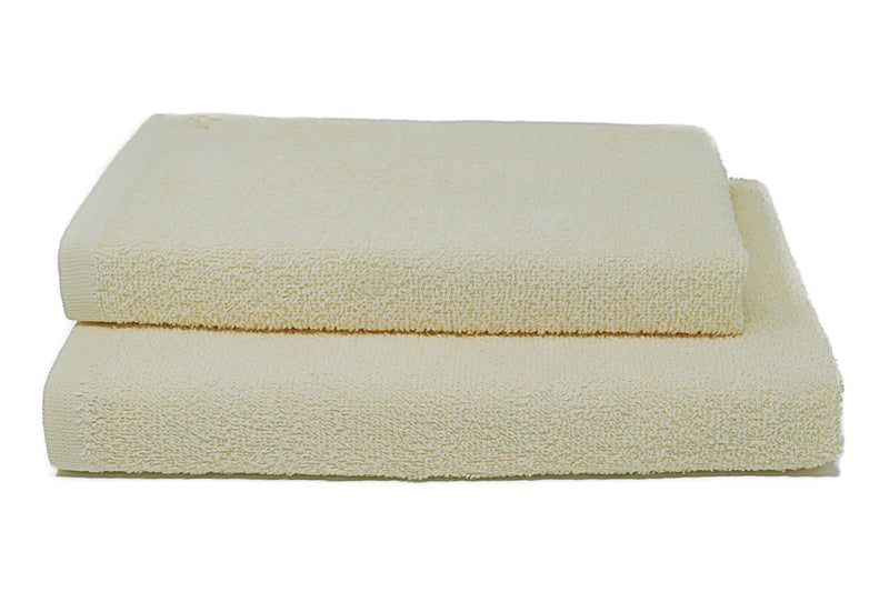 Set Spugna Asciugamani Ospite + Salvietta Creama