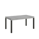  Tavolo Allungabile 160-244x80x77 cm Everyday Cemento 