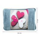 Borsa Acqua Calda Elettrica Scaldamani Ricaricabile Grigio