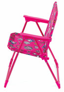 Set 4 Sedie Mare Spiaggine Pieghevoli per Bambini Soriani Oxford Glamour