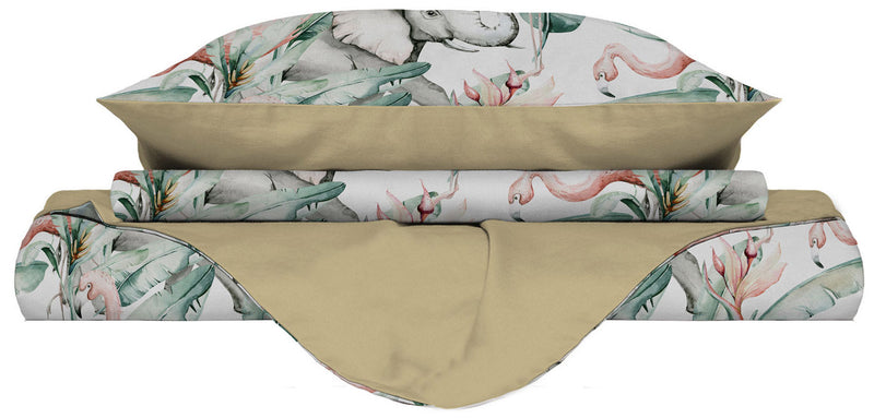 Copripiumino con Federe Stampato in Microfibra Denny Varie Misure