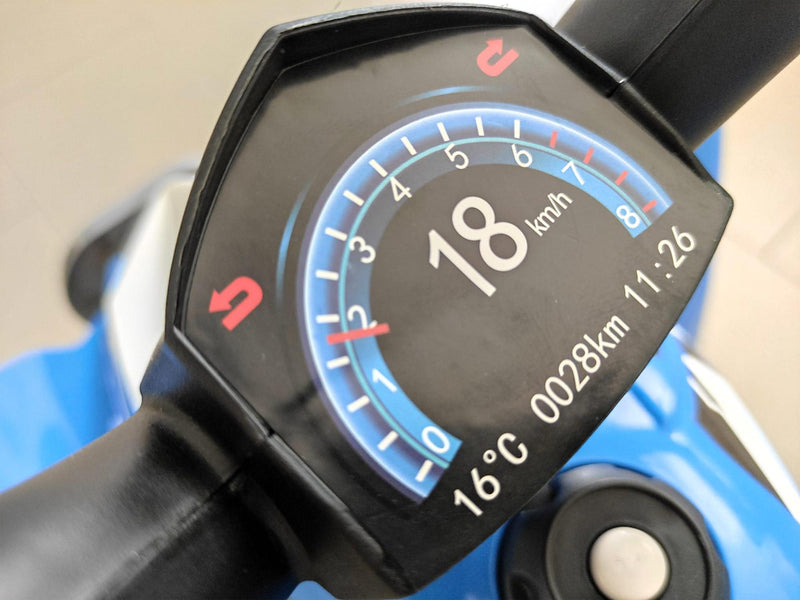 Mini Quad Elettrico per Bambini 6v con Licenza Honda 250X Blu 