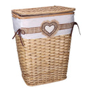 Cesto Portabiancheria in rattan arturo rettangolare cm 45x31xh54