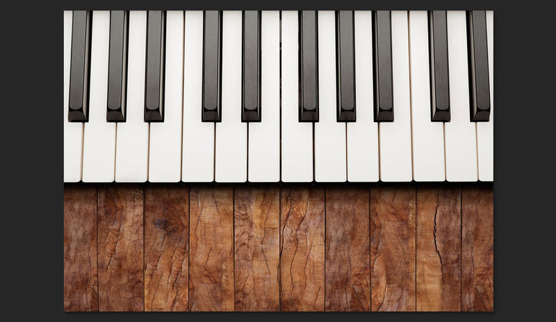 Fotomurale - Ispirati A Chopin - Mogano Carta Da Parato Erroi