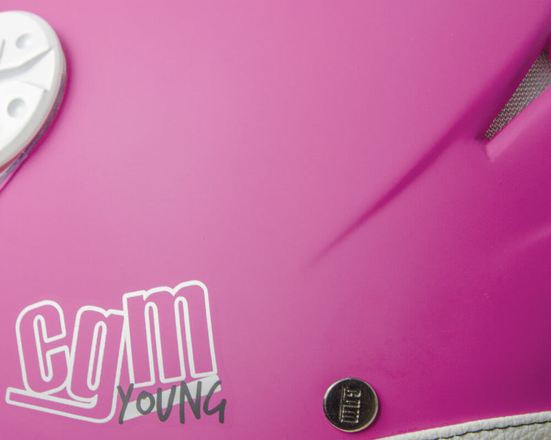 Casco Demi-Jet per Bambini Visiera Sagomata CGM Havana Smile 205S Fucsia Opaco