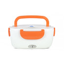 Scaldavivande Elettrico 24x17x10 cm 40W 2 scompartimenti interni con cucchiaio Arancio