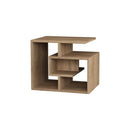 Tavolino da salotto 54x40x45 cm Labirent rovere