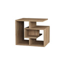 Tavolino da salotto 54x40x45 cm Labirent rovere