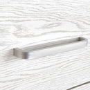 Mobile cassettiera 6 cassetti 68x40x115 cm in legno Rovere sbiancato