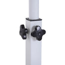 Tavolino da Lavoro Inclinabile in Legno e Metallo 60x40x64-90 cm 