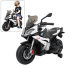 Moto Elettrica per Bambini 12V con Licenza BMW S1000 XR Bianca