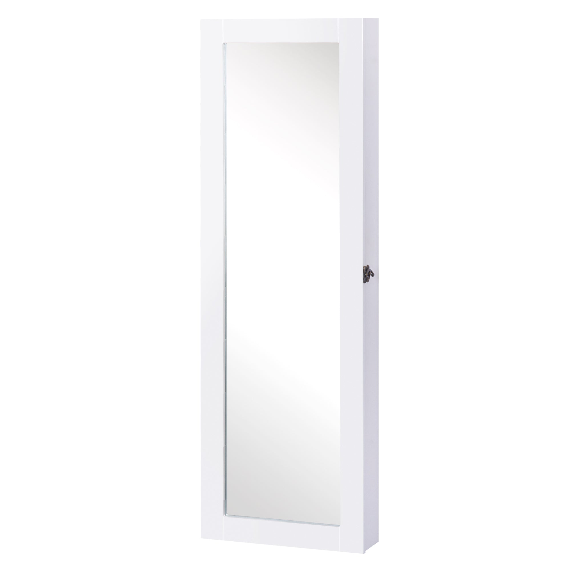 Wandmontierter Schmuckschrank-Spiegel aus...