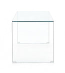 Scrivania Iride 126x70 in Vetro