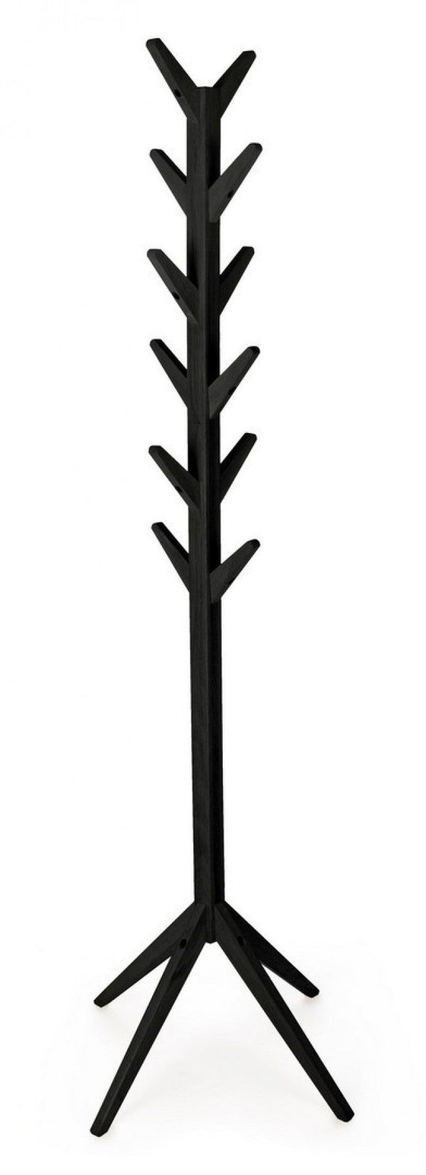 Appendiabiti 60x60x169 cm Daiki in Legno Nero acquista