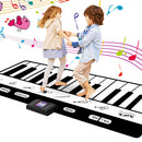 Tappeto Musicale Pianoforte per Bambini 178x82x5 cm Miller