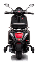 Scooter Elettrico per Bambini Licenza Ufficiale Piaggio Vespa 12V 4,5Ah Nero       