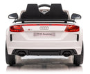 Macchina Elettrica per Bambini 12V Audi TT RS Roadster Bianca