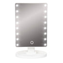 Specchio da Tavolo con LED per Trucco Make-Up Kooper  Bianco