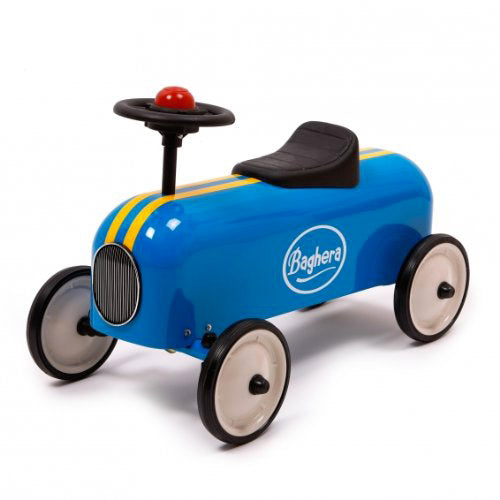 Vintage Rennauto für Kinder Baghera Racer Blau prezzo
