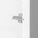 Pistone per Porta a Battente Chiusura Soft Acciaio Grigio 10 Pezzi Emuca