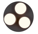 Plafoniera da Interno a LED in Metallo Antracite