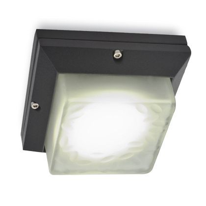 online Offene quadratische Lichtpunktlampe in grauer Farbe für Outdoor Line Stage Livos