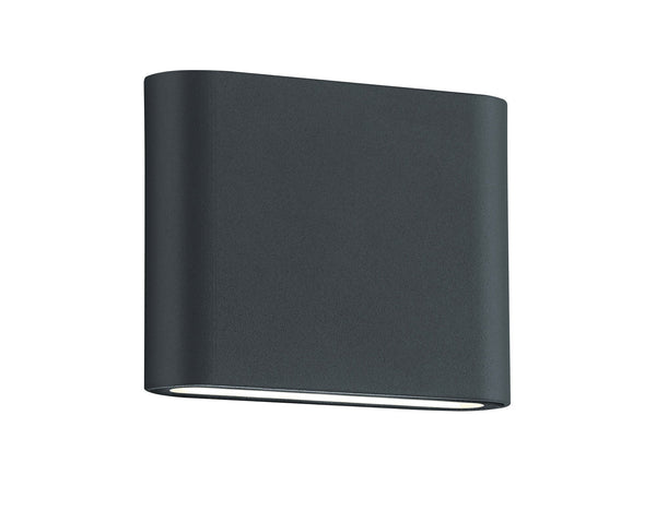 sconto Applique da Esterno a LED in Alluminio Antracite
