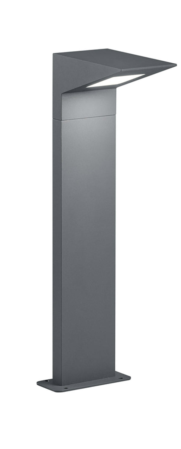 sconto Lampada Palo da Esterno a LED in Alluminio pressofuso Antracite