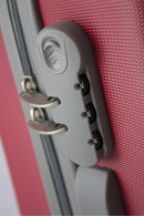 Trolley Valigia Bagaglio a Mano Rigida in ABS 4 Ruote Soriani Rossa