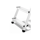 Scaletto Scala Richiudibile 8 Gradini Portata Max 125 Kg in Alluminio