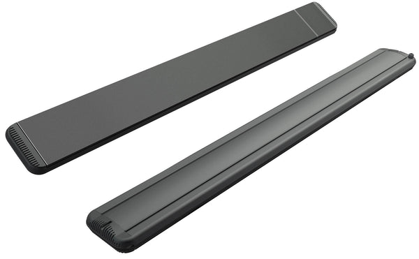 Elektrischer Infrarot-Heizstrahler 171 x 20,1 x 5,8 cm Decke 2400 W aus Aluminium dimmbar Moel Hot-Top Schwarz acquista