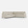Divano Angolare 6 Posti 281x221x85 cm Karay in Tessuto Latte