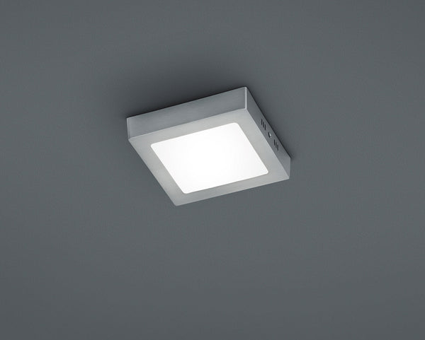acquista Plafoniera da Interno a LED in Alluminio Nichel Opaco