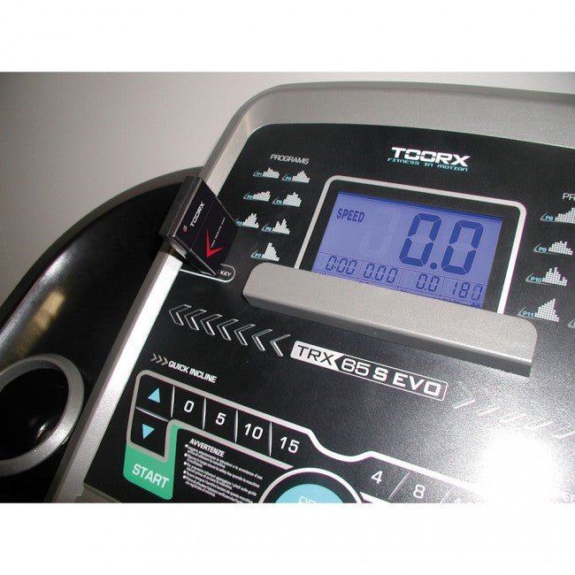 Tapis Roulant Motorizzato 6,0Hp 22Km/h Toorx TRX-Marathon Hrc App Ready