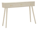 Console Shy 108x30x77 cm in Pino e MDF e Ferro      