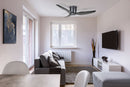 Ventilatore da Soffitto con 3 Pale in Abs Ø127 cm 3 Velocità Martec Flush Nero