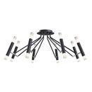 Plafoniera Modern in Metallo Vigo Nero