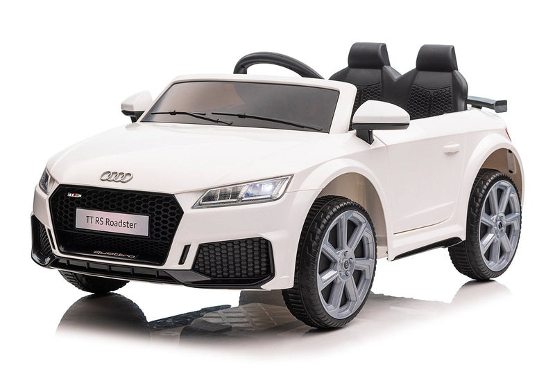 Macchina Elettrica per Bambini 12V Audi TT RS Roadster Bianca
