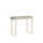 Consolle Allungabile 90-196x40x77 cm Tecno Small Cashmere Telaio Bianco