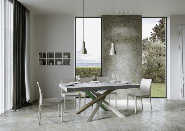 Tavolo 180x90x77 cm Volantis Fix Cemento online