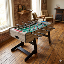 Tavolo da Calcio Balilla Deluxe Pieghevole Verticale