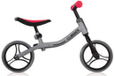 Bicicletta Pedagogica per Bambini 10" Senza Pedali Globber Go Bike Grigio e Rosso