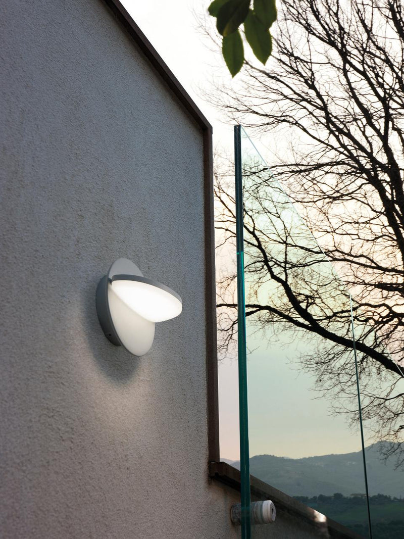 Applique da Esterno a LED 18W 4000K Sovil Grigio