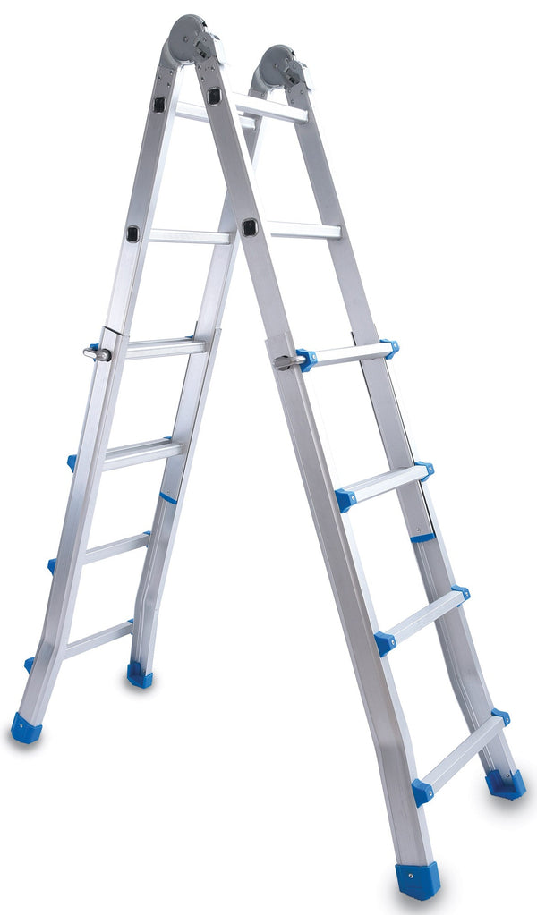 online Alu-Teleskopleiter 4+4 Stufen Fadi Everest Silber