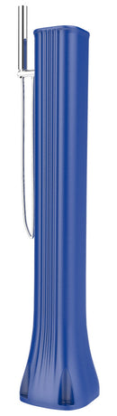 Mini Doccia Solare da Giardino Lavapiedi Miscelatore e Doccetta Mobile Arkema Happy Go Blu