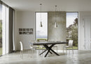 Tavolo Allungabile 120/224x90x77 cm Volantis Premium Cemento